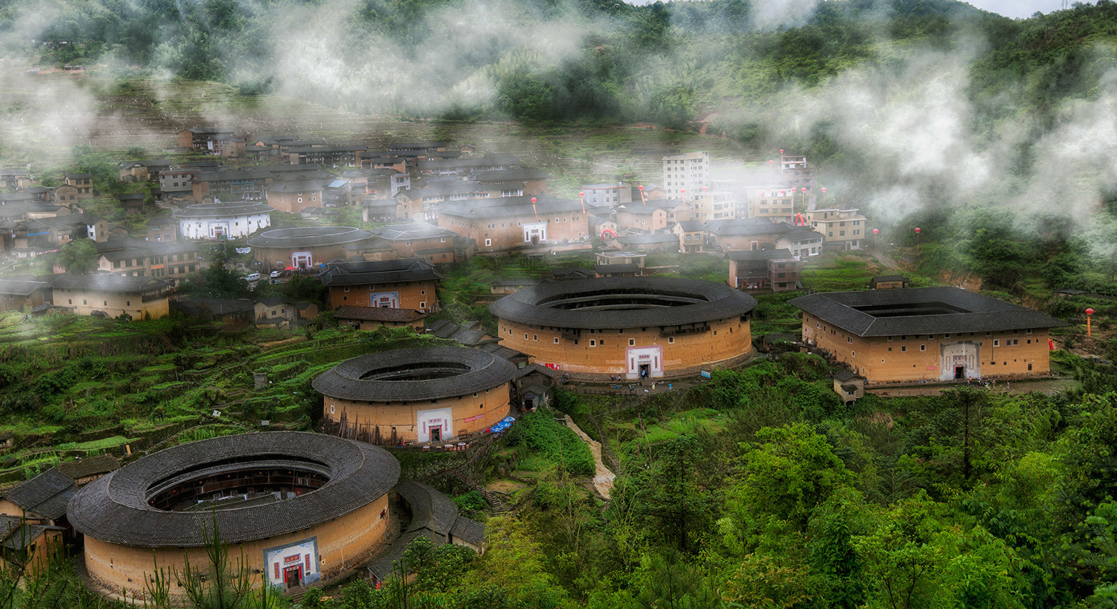 {賭波}(福建土楼有几个)